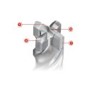 Burghiu ciocan 6x200x265 SDS Plus Zentro (549985)