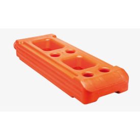 Suport pentru gard mobil beton pvc portocaliu (777777703456)