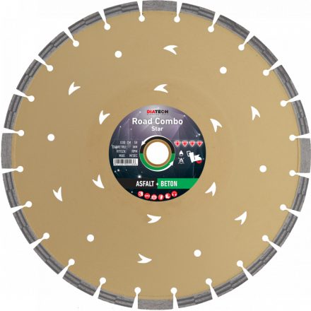 Disc diam. COMBO STAR 350, 350x25,4/30x12 mm (CM350SR)