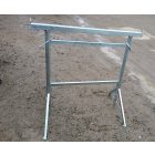 Capra metalica regabila h1-1.8 picioare rotative (ED-0092)