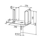 Furca popi metalici  (FR-00011)