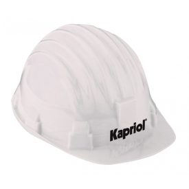 Casca cu viziera, alb (K-128502)