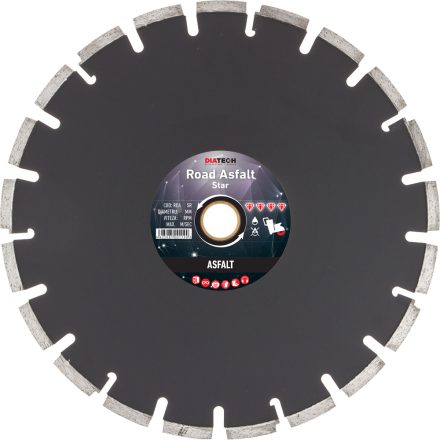 Disc diam. ROAD STAR ASFALT 350, 350x25,4/30x10 mm (RDA350SR)