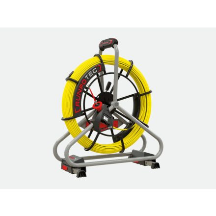 Profi-Set - Tragator cablu din fibra de sticla Ø 6mm x 80m cu accesorii, RUNPOTEC