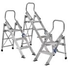 Scara Flavia 4 trepte cu balustrada (S-A16FLA4)