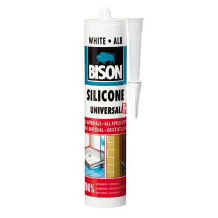 BISON Silicon universal alb 280ml (TM-423007)