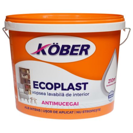 Vopsea lavabila Ecoplast, 3L (V4110N-P3L)
